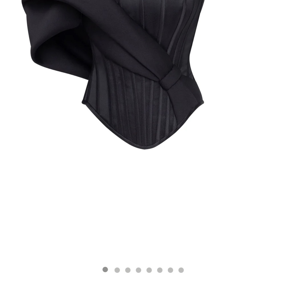 ♥️NWT DESIGNER Milla Black Corset Top